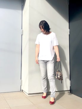 「haunt（ハウント）のアイテム」を使った、kumikoさん（レディース・165cm）の秋コーディネート