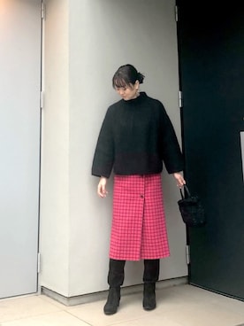 kumikoさん（レディース・165cm）の冬コーディネート