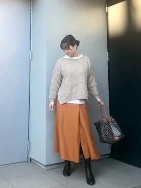 kumikoさん（レディース・165cm）の冬コーディネート