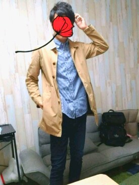 こみさん（メンズ・178cm）の秋コーディネート