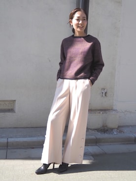 「アイテム（ブーティ）」を使った、hira_tomoさん（レディース・167cm）の冬コーディネート