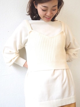 「ニットアップ」｜hira_tomoさん（レディース・167cm）の冬コーディネート