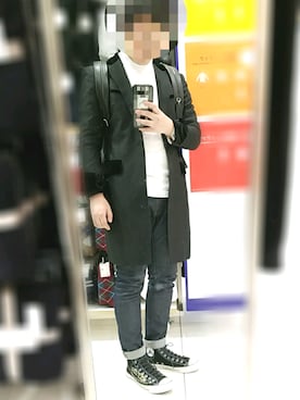 「green（グリーン）のアイテム」を使った、ニックソンさん（メンズ・167cm）の秋コーディネート