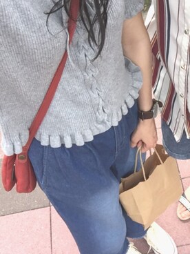 「Nelitne（ネリネ）のアイテム」を使った、おと☪︎さん（レディース・161cm）の夏コーディネート
