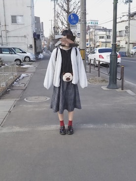 おと☪︎さん(レディース・162cm)の冬コーディネート