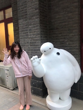 「アイテム（モッズコート、ピンク系）」を使った、kyokaee0o0さん（レディース・160cm）の夏コーディネート