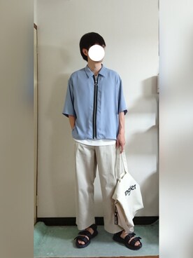 フリフリさん（メンズ・167cm）の夏コーディネート