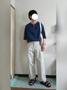 フリフリさん（メンズ・167cm）の夏コーディネート