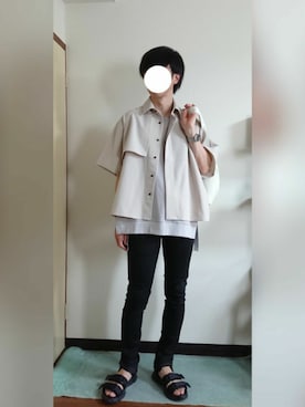 フリフリさん（メンズ・167cm）の夏コーディネート