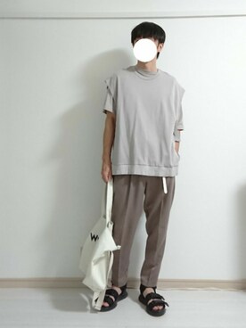 フリフリさん（メンズ・167cm）の夏コーディネート