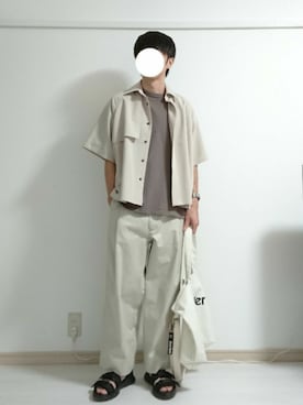 フリフリさん（メンズ・167cm）の夏コーディネート