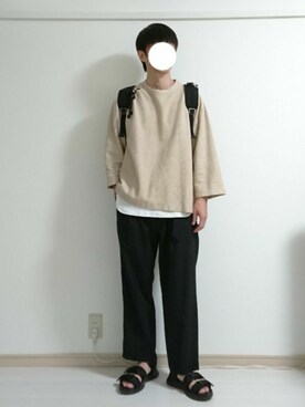 フリフリさん（メンズ・167cm）の夏コーディネート