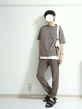 フリフリさん（メンズ・167cm）の夏コーディネート