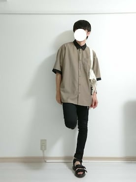 フリフリさん（メンズ・167cm）の夏コーディネート