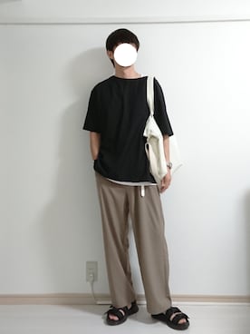 フリフリさん（メンズ・167cm）の夏コーディネート