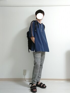 フリフリさん（メンズ・167cm）の夏コーディネート