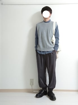 フリフリさん（メンズ・167cm）の秋コーディネート