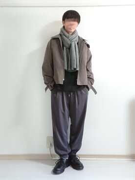 フリフリさん（メンズ・167cm）の冬コーディネート
