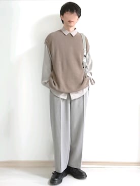 フリフリさん(メンズ・167cm)の春コーディネート