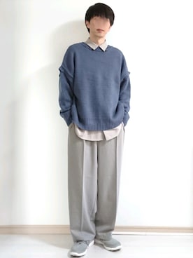 「tiptop（ティップトップ）のアイテム」を使った、フリフリさん（メンズ・167cm）の春コーディネート
