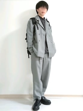 フリフリさん（メンズ・167cm）の春コーディネート