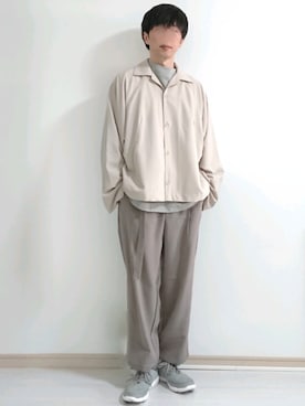 フリフリさん（メンズ・167cm）の春コーディネート