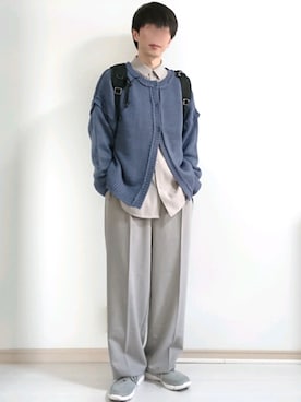 「tiptop（ティップトップ）のアイテム」を使った、フリフリさん（メンズ・167cm）の春コーディネート