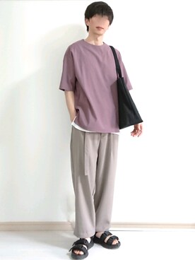 フリフリさん(メンズ・167cm)の春コーディネート