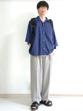 フリフリさん（メンズ・167cm）の春コーディネート