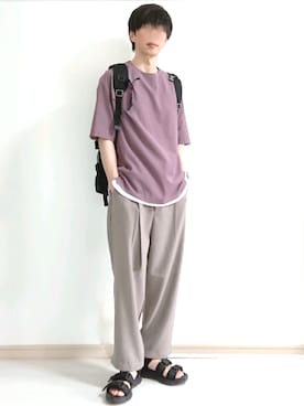 フリフリさん(メンズ・167cm)の春コーディネート