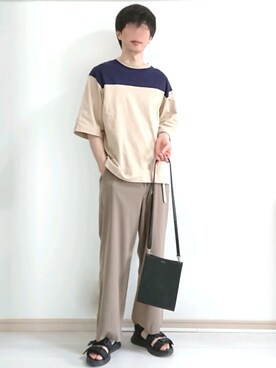 フリフリさん（メンズ・167cm）の夏コーディネート