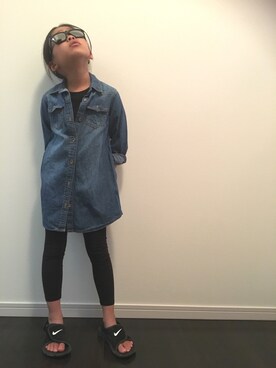 Rihoさん（キッズ・120cm）の夏コーディネート