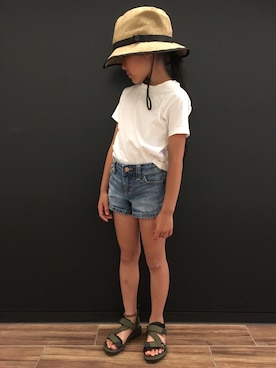 Rihoさん（キッズ・120cm）の夏コーディネート