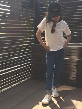 Rihoさん（キッズ・120cm）の春コーディネート