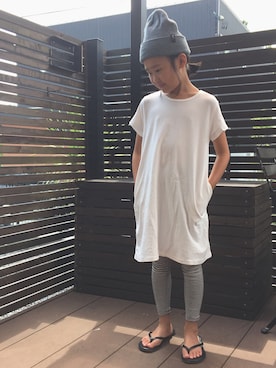 Rihoさん（キッズ・120cm）の夏コーディネート
