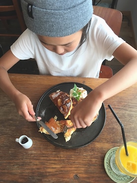 Rihoさん（キッズ・120cm）の夏コーディネート