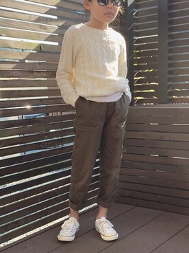 Rihoさん（キッズ・125cm）の冬コーディネート