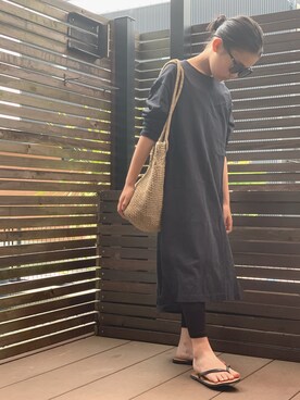 「FREAK'S STORE（フリークスストア）のアイテム（ワンピース/ドレス）」を使った、Rihoさん（キッズ・130cm）の春コーディネート