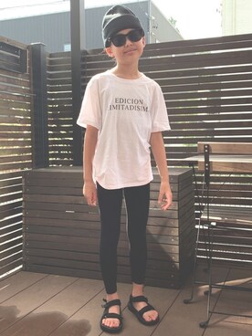 Rihoさん（キッズ・130cm）の夏コーディネート