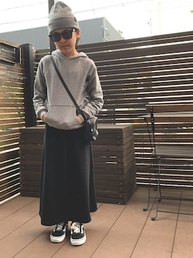 Rihoさん（キッズ・135cm）の冬コーディネート