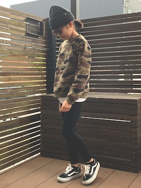 Rihoさん（キッズ・135cm）の冬コーディネート