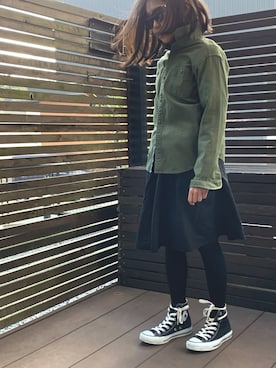 Rihoさん（キッズ・135cm）の冬コーディネート