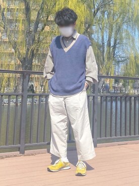 のすけさん（メンズ・175cm）の春コーディネート