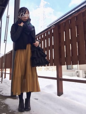 neeさん（レディース・153cm）の冬コーディネート