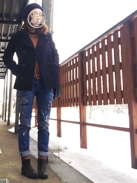 neeさん（レディース・153cm）の冬コーディネート