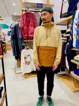 「goslowcaravan」｜vanvanmoritaさん（メンズ・177cm）の冬コーディネート