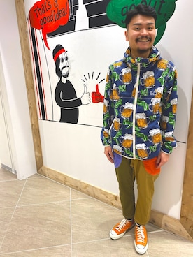 「goslowcaravan」｜vanvanmoritaさん（メンズ・177cm）の冬コーディネート