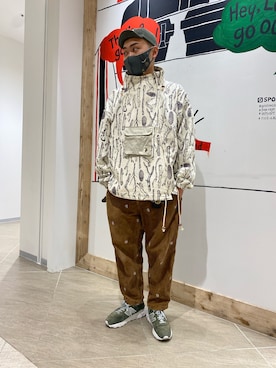 「goslowcaravan」｜vanvanmoritaさん（メンズ・177cm）の冬コーディネート