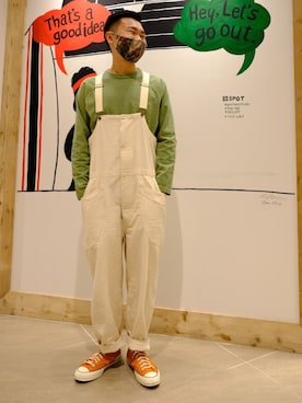 「goslowcaravan」｜vanvanmoritaさん（メンズ・177cm）の春コーディネート