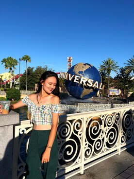 「CHOCOLATE（チョコレート）のアイテム」を使った、Meredithyingさん（レディース・173cm）の秋コーディネート